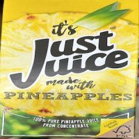 It's just Juice made with Pineapple