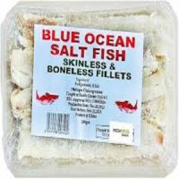 BLUE OCEAN SALT FISH SKINLESS AND BONELESS FILLETS