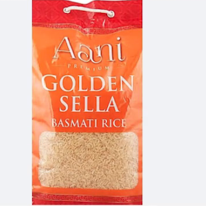 Aani Golden sella basmati rice 5kg