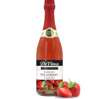 non-alcoholic de vina sparkling strawberry wine
