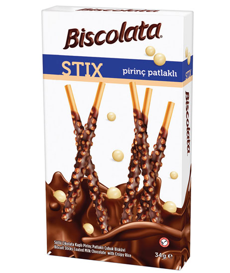 BISCOLATA STIX CRISPY RICE 34G