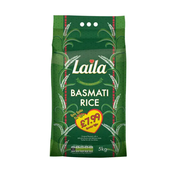 LAILA BASMATI RICE PM7.99 5KG