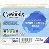 CAWOODS DRIED SALTED SALTFISH 250G