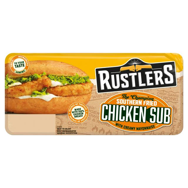 RUSTLERS SUB SF CHICKEN PMĀ£2 158G