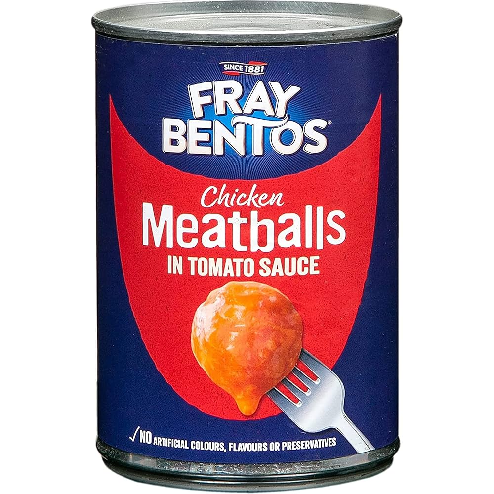 F/BENTOS MEATBALLS IN TOMATO 380G
