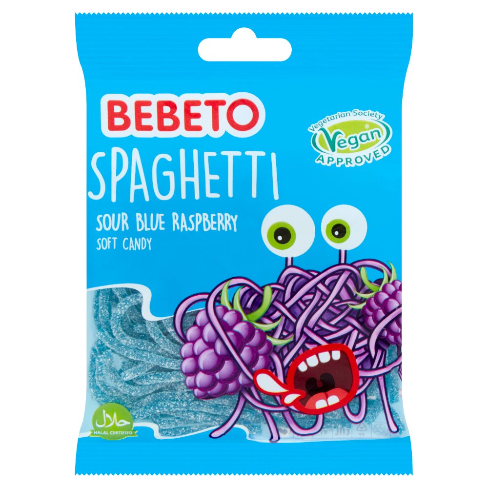 BEBETO BLUE RASP SPAGHETTI 70G