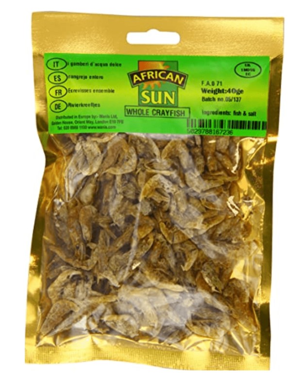 AS WHOLE CRAYFISH 40G