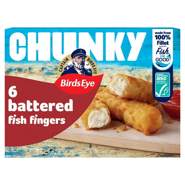 B/EYE 6 CHUNKY FISH FINGER 360G