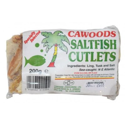CAWOODS SALTFISH CUTLETS 200G