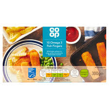 CO OP OMEGA 3 FISH FINGERS 300G