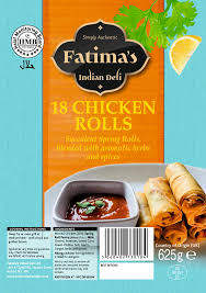 FATIMAS CHICKEN ROLLS 18PCS