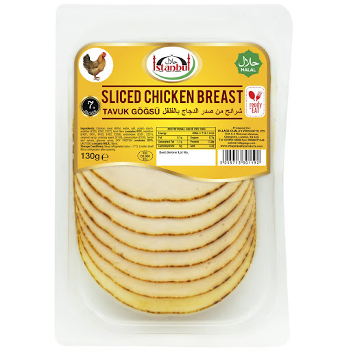 IS SLICED CHICKEN BREAST 200g