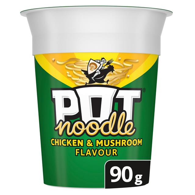 POT NOODLE CHICKEN/MUSHROOM 90G
