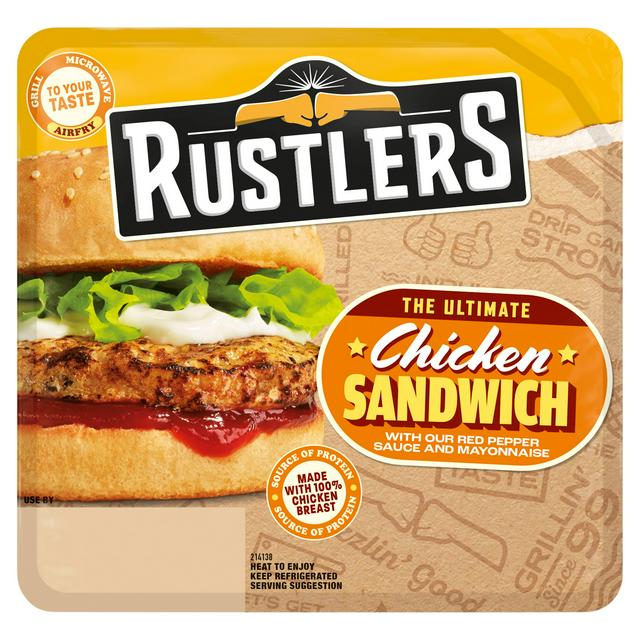 RUSTLERS CHICKEN SANDWICH PMĀ£2 150G