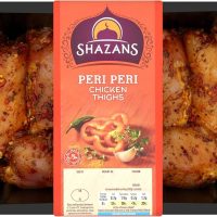 SHAZANS PERI CHICKEN THIGHS 675G