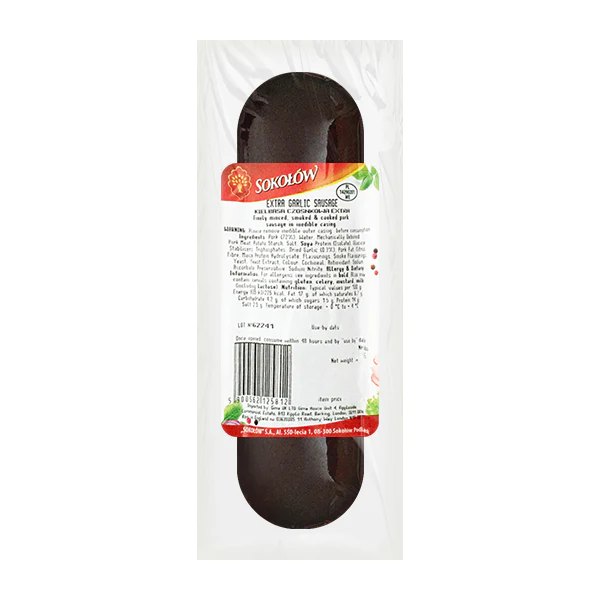 SOKOLOW EXTRA GARLIC SAUSAGE 400G