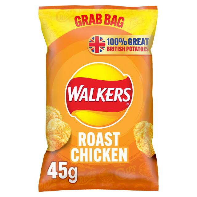 WALKERS ROAST CHICKEN 45G