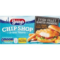 YOUNGS 2QP FILLET OF FISH 227G