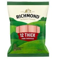 RICHMOND 12 THICK SAUSAGE 554G