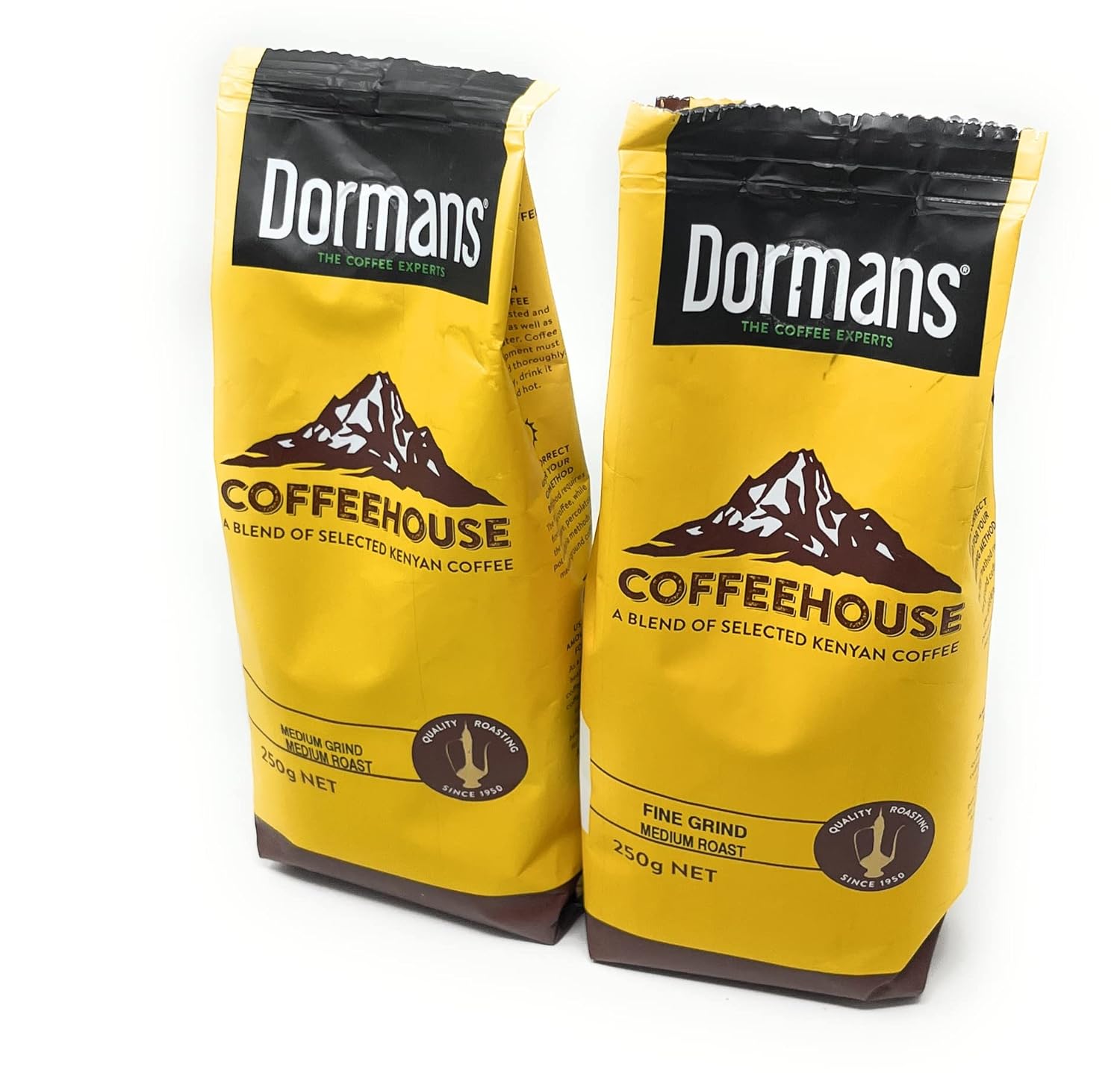 Dormans Coffeehouse Medium Roast Fine Grind Coffee 250g