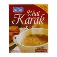 Tea Break Instant Karak Chai 25g x Pack of 8