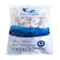 Aquahawk Raw Peeled Prawns 1kg (16/20)