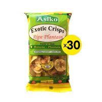 Asiko Chips Sweet Unsalted 75g x 24