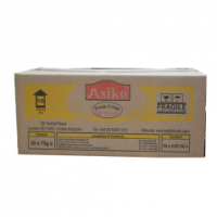 Box - Asiko Exotic Crisps Ripe Plantain Chips Slightly Salted 75g x 24