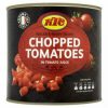 KTC Chopped Tomatoes in Tomato Juice 2.55kg