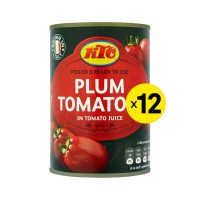 KTC Plum Tomatoes 400g x 12