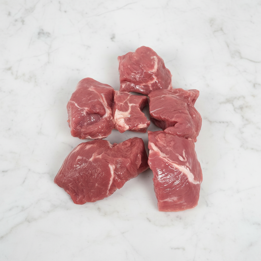 Lamb Leg Diced, Fresh, +/-450g