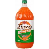Mazoe Peach - Flavoured Syrup 2L