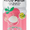Mogu Mogu Lychee Flavored Drink with Nata De Coco 1L