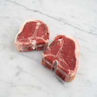 PGI Cornish Lamb T-Bone Chops, Fresh, 8 x +/-120g