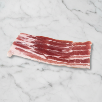 Streaky Unsmoked Bacon, Fresh, 500g+