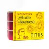 Titus in Sunflower Oil 125g x 3