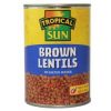 TS Brown Lentils in Salted Water 400g