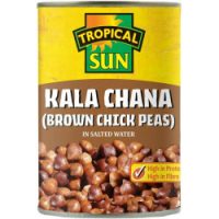 TS Kala Chana ( Brown Chick Peas ) in Salted Water 400g