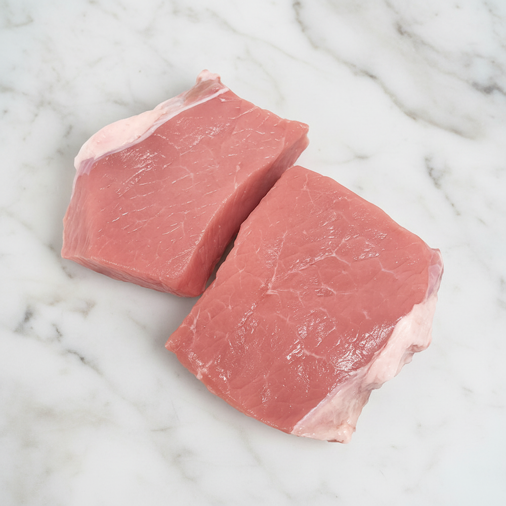 Veal Topside Steaks, Fresh, 2 x +/- 250g