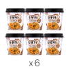 Young Poong Yopokki Garlic Teriyaki Topokki (Rice Cake) Cup 大蒜照燒味炒年糕 (杯) (Bundle of 6)
