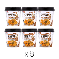 Young Poong Yopokki Garlic Teriyaki Topokki (Rice Cake) Cup 大蒜照燒味炒年糕 (杯) (Bundle of 6)