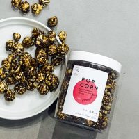 Japanese black tea popcorn -black tea sweets-
