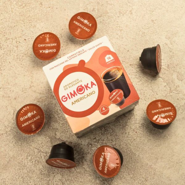 Gimoka Americano - 16 Nescafe Dolce Gusto Compatible Coffee Capsules - Image 4