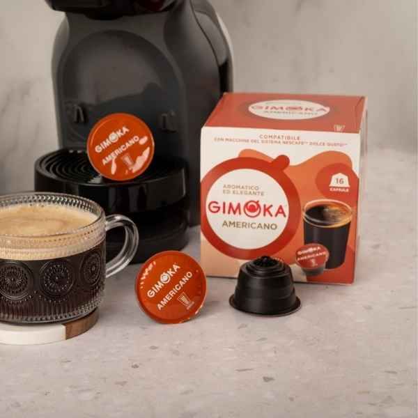 Gimoka Americano - 16 Nescafe Dolce Gusto Compatible Coffee Capsules - Image 6