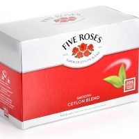 Five Roses Tea - Smooth Ceylon Blend (200 Tagless Tea bags)