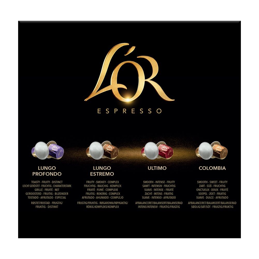 L'OR Espresso Breakfast Collection - Aluminium Coffee Capsules - 40 Pack - Image 4