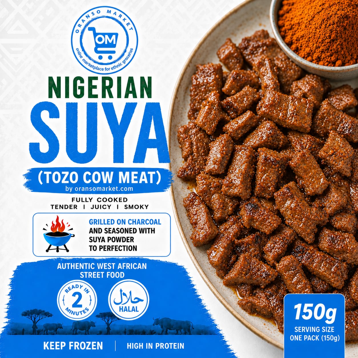 Nigerian Suya by Oransomarket.com 150g